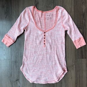 We The Free Free People Henley Top Medium (M)